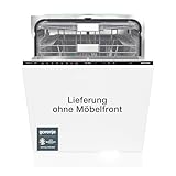 Gorenje ULTRAB16WIFI Vollintegrierbarer Geschirrspüler / 60cm Spülmaschine/ 7 Programme/Vollständiger Überlaufschutz / 16 Maßgedecke/Memory-Funktion