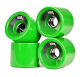 JUCKER HAWAII Longboard Rollen - Allround Cruiser Wheels Kahuna - Das perfekte Upgrade für Dein Board - Premium Longboard Rollen passend für jedes Longboard (Set - 4 Rollen)