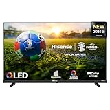 Hisense 32A5NQ 80 cm (32 Zoll) QLED Fernseher Full HD, Smart TV, Triple Tuner, AI Sports Mode, Dolby Atmos, Share to TV, Duale Positionierung, WiFi, Game & Hotel Modus, Schwarz [2024]