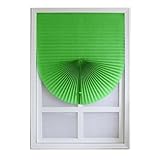 CSSHNL Plissee zum Kleben Vliesselbstklebende Plissee-Jalousien, Faltvorhänge for Küche, Balkon, Jalousien, Heimverdunkelungsjalousien for Fensterdekoration(9,90 x150cm)