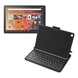 Fire HD 10-Tablet 2023 brillantes 10,1-Zoll-Full-HD-Display, Octa-Core-Prozessor, 3 GB RAM, 32 GB, schwarz, mit Werbung und Brandneu und Made for Amazon Bluetooth-Tastaturhülle