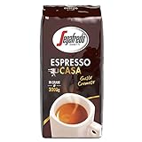 Segafredo Zanetti Espresso Casa - Ganze Bohne 1 kg Packung) - Geeignet für alle italienischen Kaffeespezialitäten - Mittlere Röstung, voller Geschmack mit Schokoladennoten