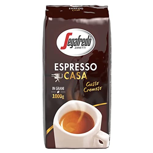 Segafredo Zanetti Espresso Casa, Kaffeebohnen - 1 Packung mit 1000 g