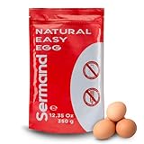 Eipulver (350 g) | Pasteurisiertes Ei in Pulverform | Getrocknetes Ei | Ohne Zusatzstoffe | Glutenfrei & laktosefrei | Zip-Beutel Verpackung