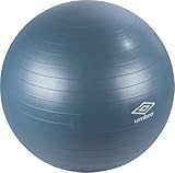 Umbro Gymnastikball - Ø65 CM - Blau - Sitzball Büro - Medizinball - Sport und Rehabilitation