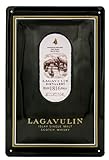 Whisky Blechschild, hochwertig geprägt, passend für Lagavulin Liebhaber und Genießer - Retro Werbeschild, Wandschild, Türschild, Barschild - 30 x 20 cm , Grün