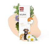 PHA Wurm Tropfen für Hunde & Katzen - Natürliche Wurmkur Alternative bei Wurmbefall, Kräuter-Komplex (Wurmkraut, Schafgarbe, Thymian & Kamille), 50 ml