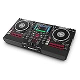 Numark Mixstream Pro+ Standalone DJ Controller, Amazon Music Unlimited Streaming, DJ Mischer, Touchscreen, WLAN, Lautsprecher, kompatibel mit Serato & Virtual DJ