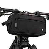 UBORSE Fahrradtasche Lenker Wasserdicht Lenkertasche Fahrrad Tasche für Fahrradlenker Multifunktional Fahrradtaschen Vorne mit Schultergurt Radzubehör Rennrad Mountainbike