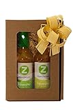 AlpenZenzero Geschenkpackung Ingwersirup - Zitrone und Limette/Minze, 2 x 250 ml