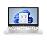 HP Stream Laptop | 11,6' HD Display | Intel Celeron N4120 | 4GB DDR4 RAM | 64GB eMMC | Intel Grafik | Windows 11 S-Mode | QWERTZ Tastatur | Weiß | inkl. Microsoft Office 365 Single