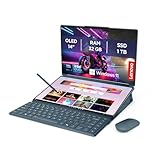 Lenovo Yoga Book 9i AI Laptop | 2x14 2.8K WQXGA OLED-Toch Display | Intel Core Ultra 7 | 32GB RAM | 1TB SSD | Intel Arc 140T Grafik | Windows 11 Home | QWERTZ | Tidal Teal | 3 Jahre Premium Care