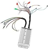 ZAPYVET Brushless-Controller for Scooter, 72 V, 84 V, 1500 W, 18 Röhren, Dual-Mode-Brushless-Controller aus Aluminiumlegierung Elektroroller-Controller
