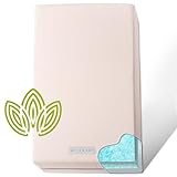 Doppelseitige Kinderbettmatratze aus Bio-Baumwolle, 2-stufiger Premium-Memory-Schaum, CertiPUR-US hypoallergene Babymatratze, feste Unterstützung für Säuglinge, kühlendes Gel für Kleinkinder,