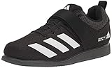 adidas Unisex Powerlift 5 Gewichtheberschuhe, Core Black FTWR White Grey Six, 13 Women/12 Men