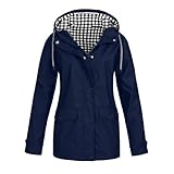 Regenjacke Damen Wasserdicht Atmungsaktiv Regenmantel Dünne Wanderjacke Mit Kapuze Leichte Sportjacke Regatta Regenjacke Softshelljacke Regenponcho Regen Mäntel