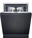 Siemens SN73EX22CE, iQ500, Smarter Geschirrspüler Vollintegriert 60 cm, Made in Germany, Besteckschublade, varioSpeed Plus, flex Körbe, autoOpen dry für effiziente Trocknung, varioScharnier