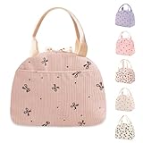 Lunchtaschen für Damen, isolierte Kühltasche, Lunchbox, Tragetasche, süße Mädchen, Damen, Lunchtaschen für Arbeit, Schule, Picknick, Reisen, Strand, Geschenke für Frauen, Frau, adrette Sachen