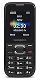 swisstone SC 230 - Dual SIM au Handy (extra großem beleuchtetem Farbdisplay) schwarz