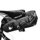 Rhinowalk Fahrrad Satteltasche Wasserdicht 1.5/5/10/13L Fahrradtasche Sitztasche für Outdoor Fahrräder Mountainbikes Rennräder (2.5L)