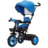 JKSVTF Kinderwagen, Blau, 1–3 Jahre, 25 kg Tragkraft