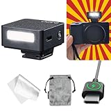 Godox Blitz IM20 Mini Kamerablitz Blitzgerät, Manueller Flash Speedlite, 5 Leistungsstufen, 440 Blitze bei voller Leistung, Kompatibel mit Ricoh GR III RG iii X, Canon Sony Nikon Fujifilm Pentax