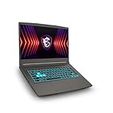 MSI Thin A15 B7VF-202IT Notebook Gaming, 15,6 Zoll FHD 144Hz, AMD Ryzen 7 7735HS, Nvidia RTX 4060 GDDR6 8 GB, SSD PCIe4 1TB, DDR5 RAM 16 GB 4800 MHz, WiFi 6E, Win 11 Home [Layout und Garantie