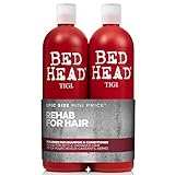 Bed Head by TIGI | Resurrection Shampoo und Conditioner Set | Haarpflege für sprödes und strapaziertes Haar | Kraftvolle, regenerierende Pflegeformel | 2 x 750 ml