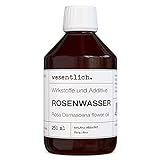 Rosenwasser 250ml - zur Herstellung von Kosmetikprodukten - von wesentlich.