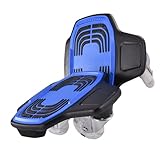 Geteiltes Skateboard, tragbares Rollschuh-Deck, breites Skateboard für Outdoor-Schieben, hohe Rückprall-PU- , Board für Teenager und Erwachsene, langes Skateboard zum Rutschen, Street Walking