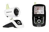 Babymoov Video-Babyphone Visio Care III - 2,4 Zoll Display, Nachtsicht, Zoom-Funktion, Temperaturanzeige, Gegensprechfunktion