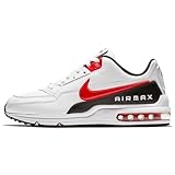 Nike Herren Air Max Ltd 3 Sneaker, White University Red Black, 45.5 EU