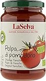 La Selva Bio Polpa di pomodoro - Stückige Tomaten (6 x 340 gr)