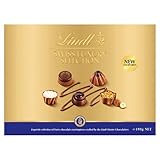 Lindt Swiss Luxury Selection – 19 sortierte Milchschachteln, weiße und dunkle Schokolade, mittelgroß, 193 g – Geschenk oder Sharing Box – Geburtstag, Feiern, Glückwünsche, Dankeschön