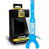 Nxtrnd Two Fußball Mundschutz Fußball Mundstück mit Gurt Passend für Erwachsene & Jugendliche (Neon Blau)