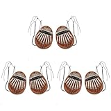 Bsowte Kalimba Daumenklavier mit 8 Tasten, Mini-Daumenklavier für Kinder, Erwachsene, Instrumentenzubehör, 6 Stück