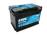 Exide EK700 AGM Starter-Batterie Start-Stop 12V 70Ah 760A