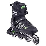 K2 Herren, Inline Skates, Black - Green, EU: 45 (UK: 10.5 / US: 11.5)