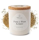 POTLUCK | Pasta e Pizza Kräuter | Gewürzmischung im Keramiktopf | 40g | Vegan, glutenfrei und mit natürlichen Inhaltsstoffen