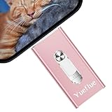 Yueflue USB Stick 256GB, 3 in 1 USB Stick für Handy Speicherstick mit i0S/pad/Android/PC, speicherstick für lphone, Kopieren von Fotos und Videos ohne App herunterzuladen.