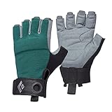 Black Diamond Women's Crag Half-Finger Gloves Kletter-Handschuhe, Raging Sea, Small