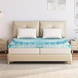 EGO HOME Topper 140x200cm, 6cm Höhe 7 Zonen matratzen Topper aus Schaumstoff, CertiPUR EU Zertifiziert, matratzentopper 140x200cm Ohne Bezug für Boxspringbett Matratzen Schlafsofa