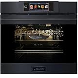 Kaiser EH 6347 Einbaubackofen Elektro Pyrolyse Graphitgrau Matt Moire 86 L TFT Display