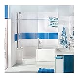 Artweger Twinline 2 Badewanne mit Tür Duschbadewanne Eckeinbau 170 x 75 cm (Einstieg rechts)
