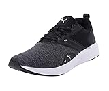 PUMA Unisex NRGY Comet Laufschuhe, Black White-1, 43 EU