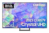 Samsung Crystal CU8579 Fernseher 55 Zoll, Dynamic Crystal Color, AirSlim Design, Crystal Prozessor 4K, Smart TV, GU55CU8579UXZG, Deutsches Modell [2023]