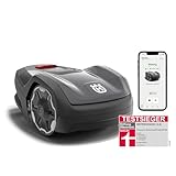 Husqvarna Mähroboter Automower Aspire R4 für 400 m² Fläche I Akku Rasenmäher Roboter, Steuerung per Connect App (inkl. Sprachsteuerung, WLAN, Bluetooth) mit Installations-Kit