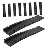 Gadpiparty 10 Stück Einstellabstandshalter Möbelnivellierer Für Unebene Böden Ausgleichsscheiben Zum Nivellieren Bein Unterlage Verbesserung Stuhl Bordbodenschützer Fuß Black