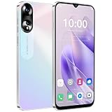 JoyHandy 4G Dual SIM Handys, 32GB ROM 128GB Erweiterung, 6.3'' Billiges Smartphone mit 4500mAh Batterie, 15MP+8MP Dual Kamera, Gesicht entsperren, GPS (Light Blue)