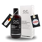 O.C. HAIRCARE Wake Up Hair Growth Shampoo – Haarwachstum anregen & Haarausfall reduzieren | Mildes, sulfatfreies Shampoo mit Panthenol & Aloe Vera | Löst Rückstände an der Wurzel & pflegt die Kopfhaut